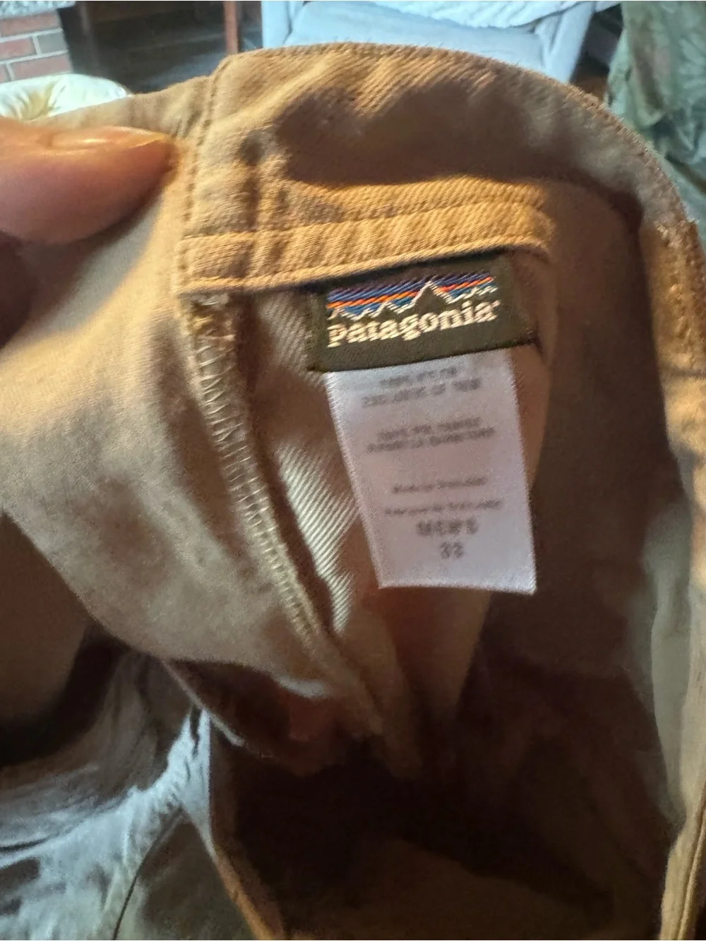 Patagonia Men's Light Beige Chino Pants